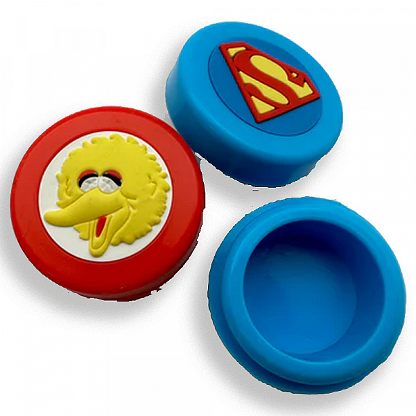 Character Silicone Wax Containers 10 ml jars