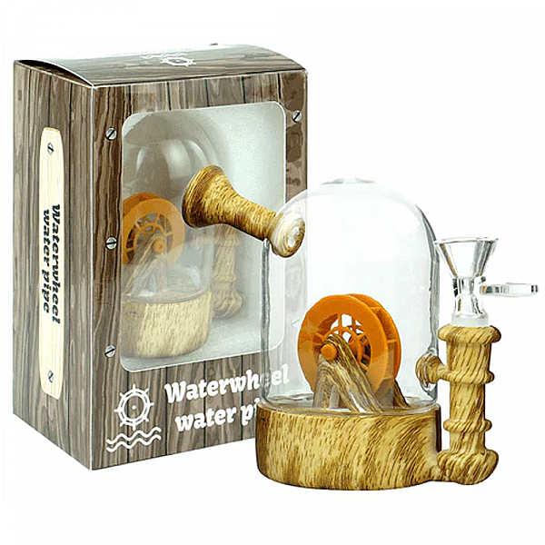 Waterwheel waterpipe