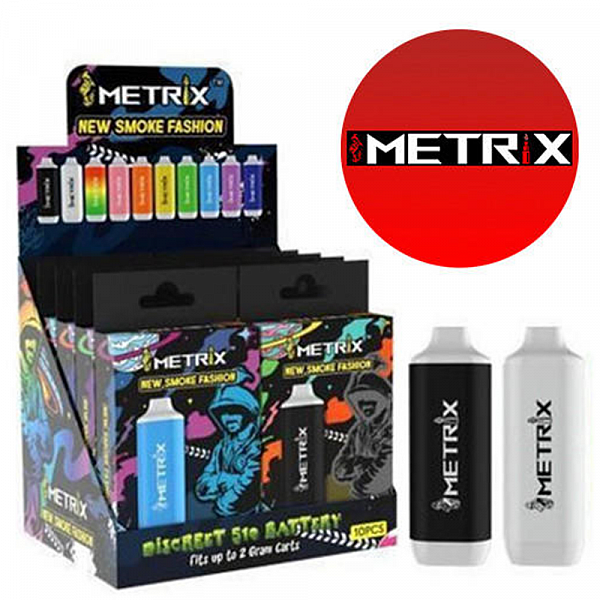 Discreet 510 Thread Metrix Battery|vape pen battery