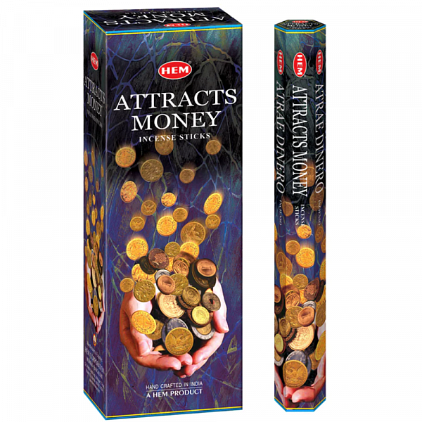 Hem Attracts Money Incense 120 Sticks