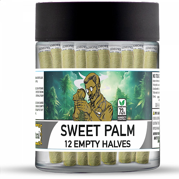 12 Half Gram Palm Leaf Tubes