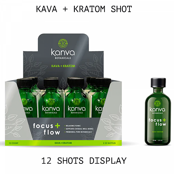 Focus Flow by Kanva Botanicals - Kava + Kratom