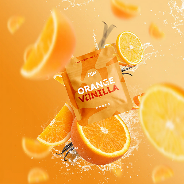FUM Orange Vanilla - 3 Per Pack - 10 Pack Display