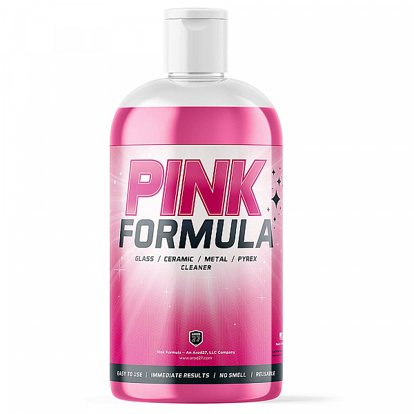Formula Pink Glass Cleaner Liquid