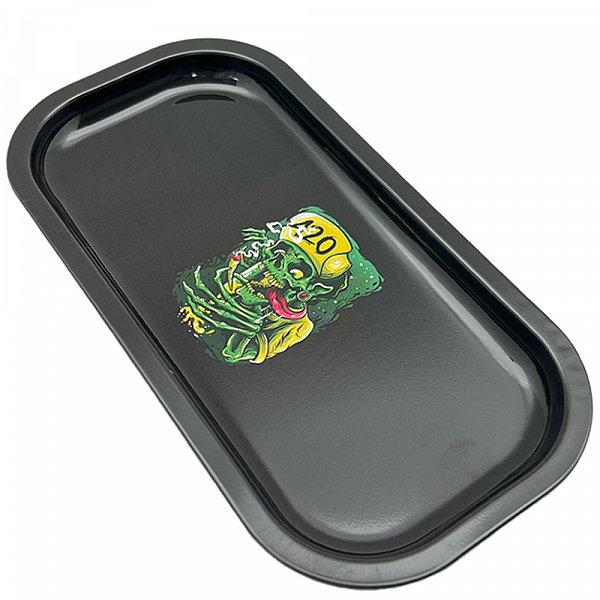 Metal Rolling Trays for Hemp wraps and cones