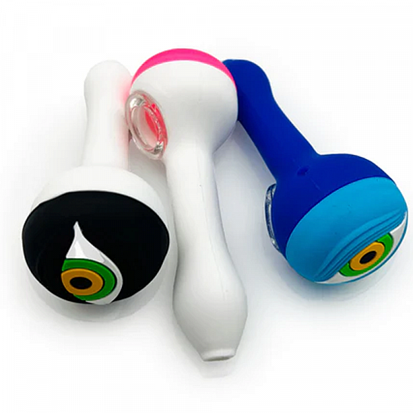 Silicone Eyes Pipe