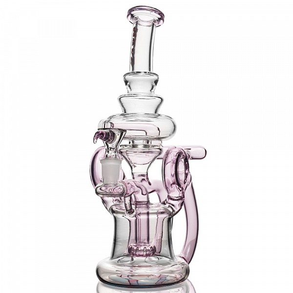 Double Donut Water Recycler Bong