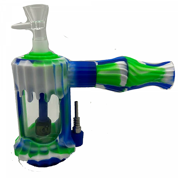 Silicone Nectar Straw, Hammer and Waterpipe