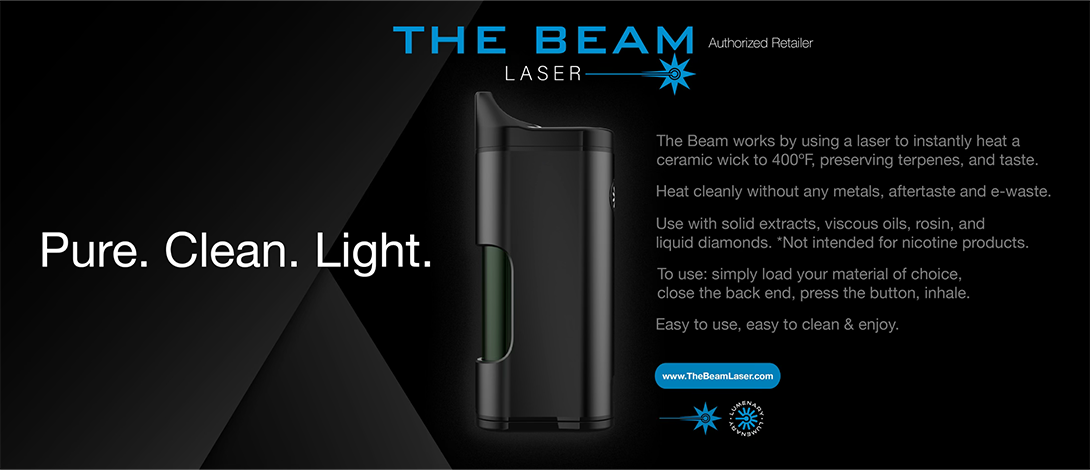 Lumenary Beam Laser Tech Vaporizer Wholesale | Pocket-Sized Dab Rig | Tokers Hub