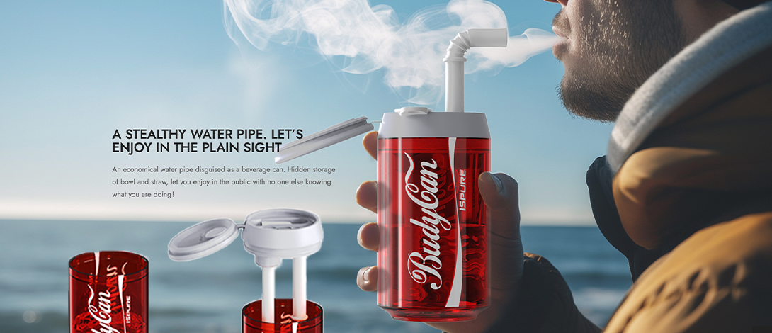 Ispure Buddy Can: A Discreet Soda Can Smoking Pipe - Tokers Hub