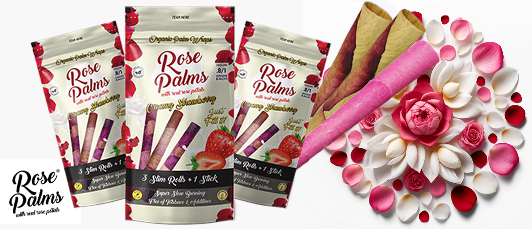 Pure and Flavorful: Real Rose Palm Leaf Tubes and Pre-Rolled Cones