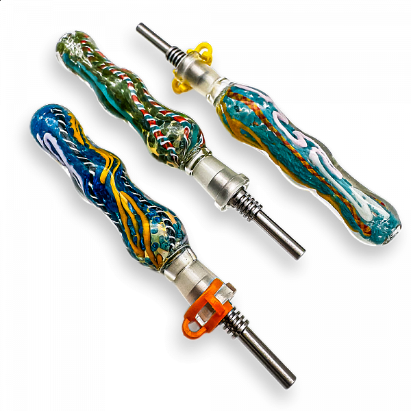 Reticello Colorwork Honey Dab Straw