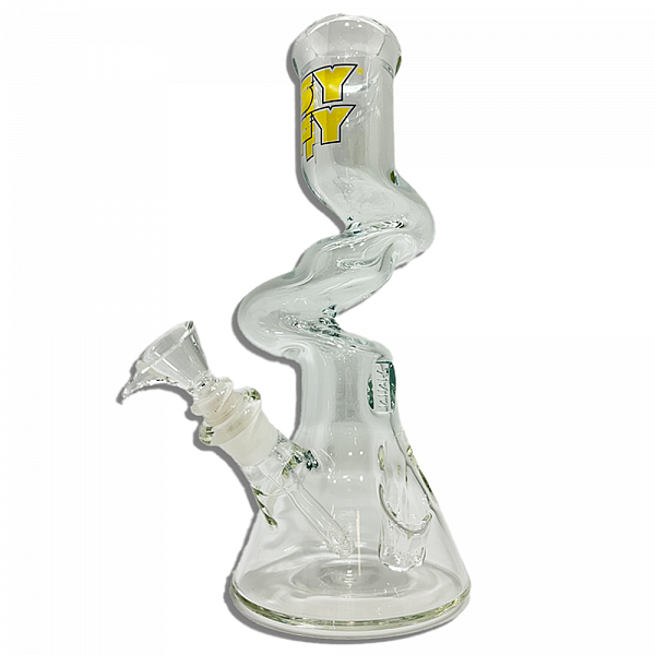 Clear 9mm Zong Kink Beakers