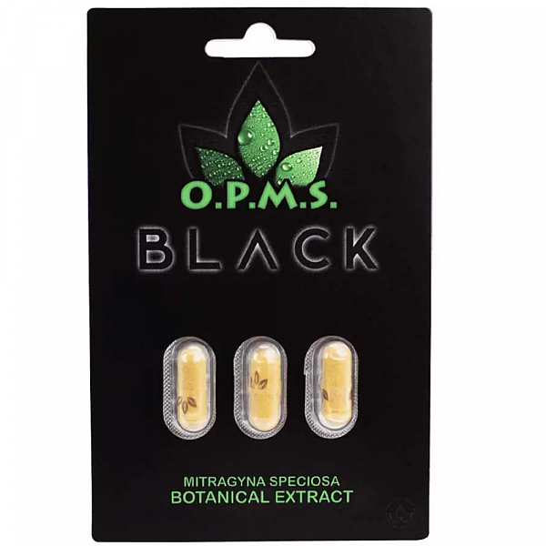 Wholesale OPMS Black Extract Capsules 3 Pack
