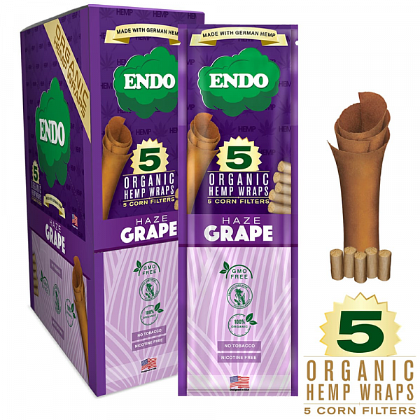 Endo Brand Organic Hemp Wraps
