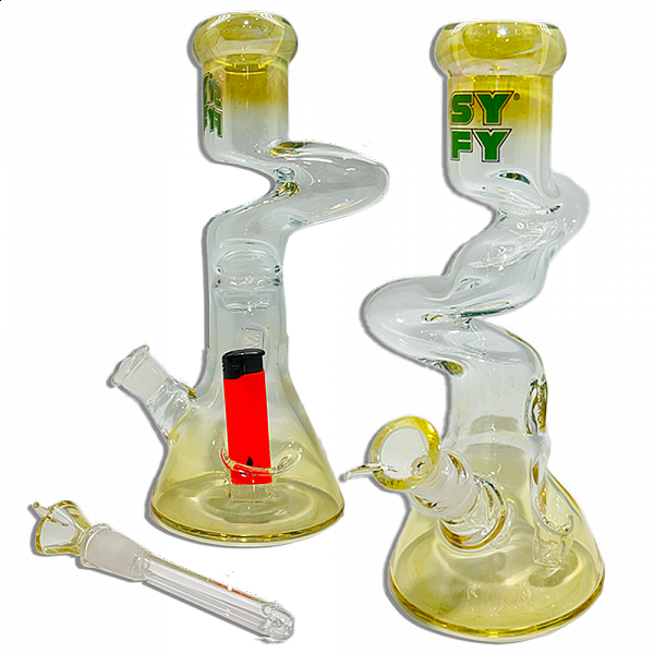 US-Made Gold Beaker Bongs