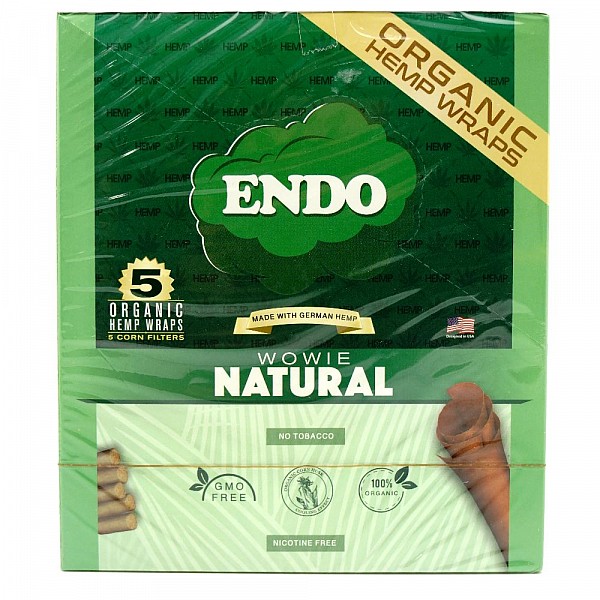 5 Organic Endo Hemp Wraps