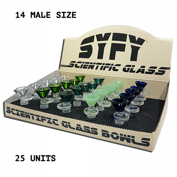 Syfy Colored Bowls - 25 Unit Bowls