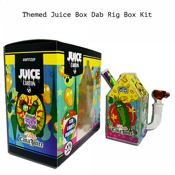 Themed Juice Box Dab Rig Box Kit