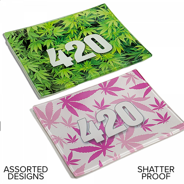Shatter Resistant Rolling Trays