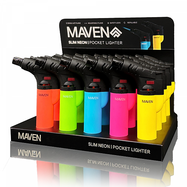 Maven Slim Neon - 20pc/Display
