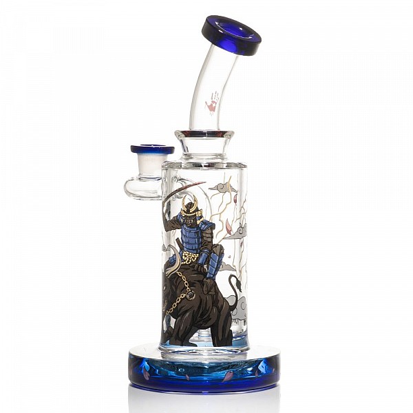 Raging Ronin 8" Blue Dab Rig