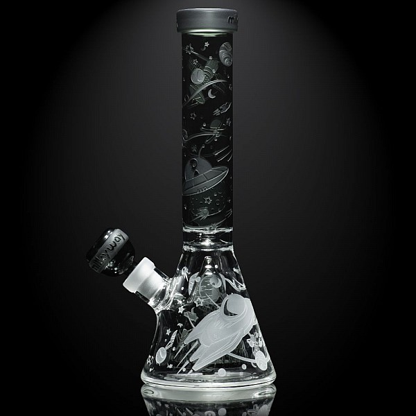 Space Odyssey in 3D 11" Beaker Bong with Collins Perc