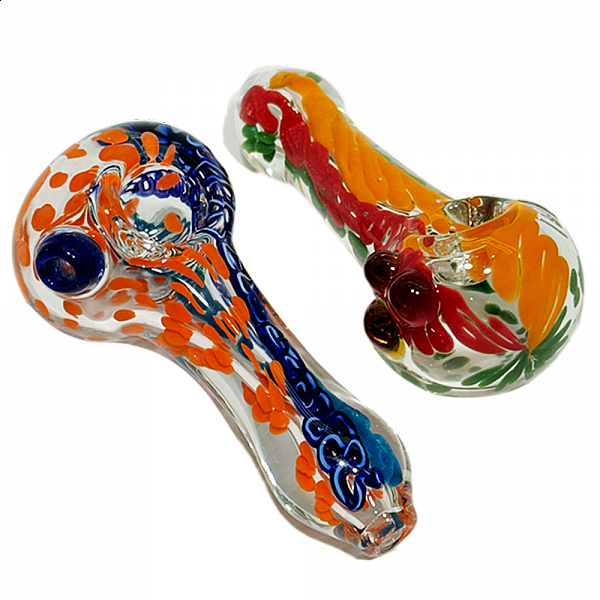Multi Spiral Twisted Glass Pipes
