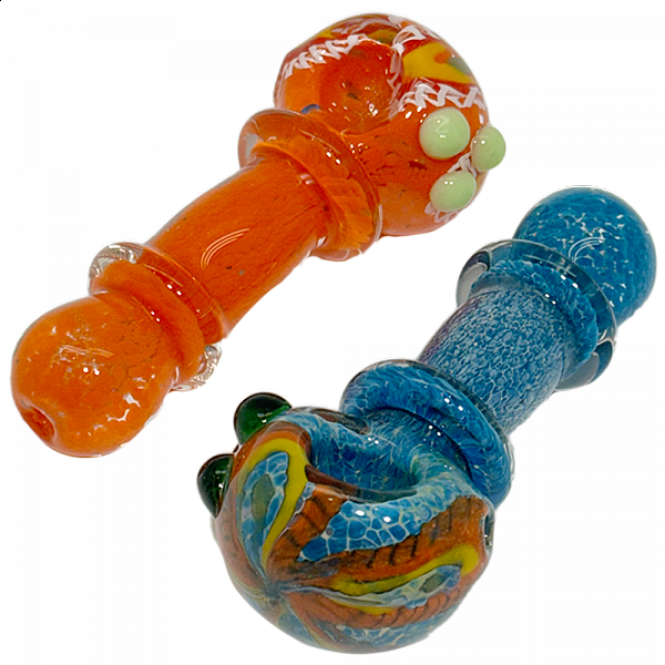 Crushes Solid Frit Double Ring Pipe