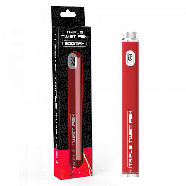 Luzid - 510 Thread Twist 900 mAh Battery - Red