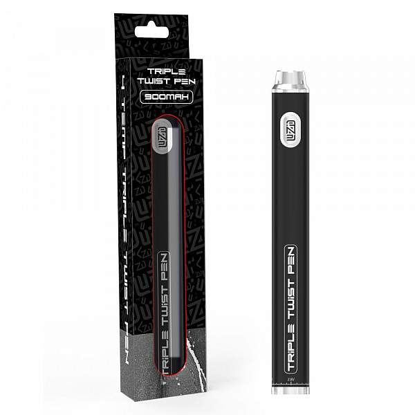 Luzid - 510 Thread Twist 900 mAh Battery - Black