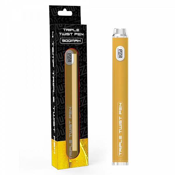 Luzid - 510 Thread Twist 900 mAh Battery - Yellow