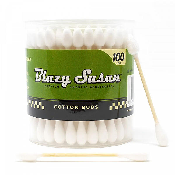 Blazy Susan - Cotton Buds - 100 Count White
