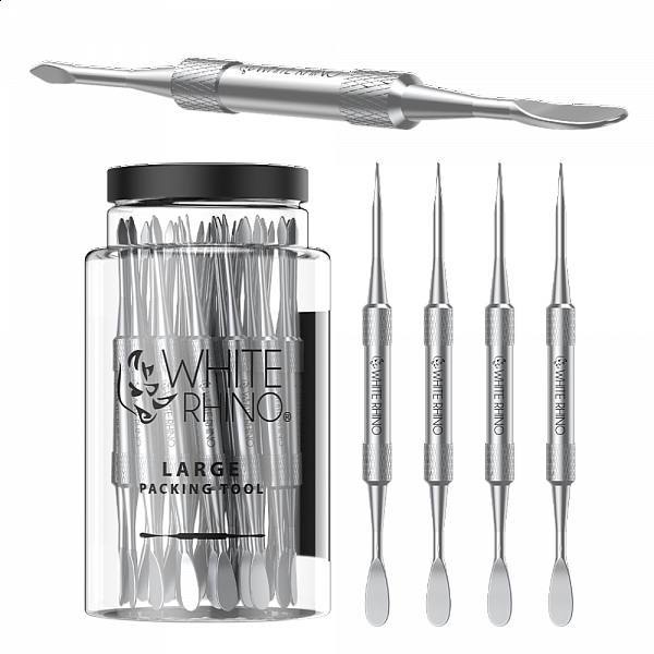 White Rhino - Premium Stainless Steel Large Dab Tool