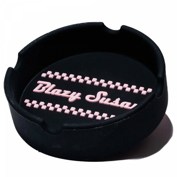 Black Silicone Heat Resistant Ash Tray - Blazy Susan