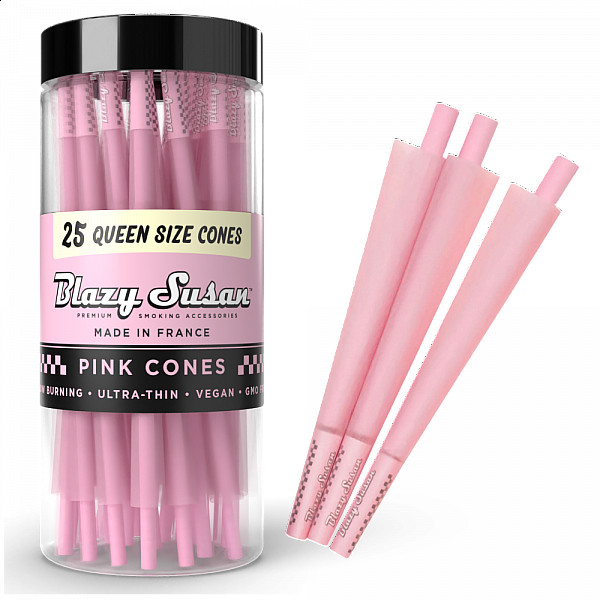 Blazy Susan - Pink Queen Pre Rolled Cones - 25 Count