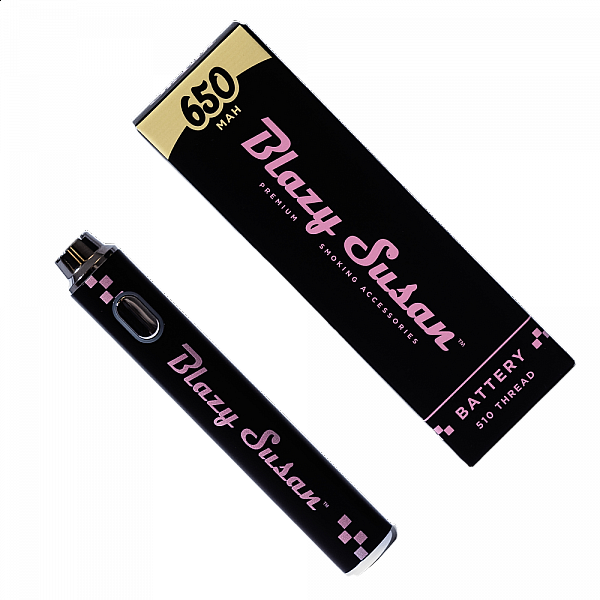 Blazy Susan - 510 Thread 650MAH Battery - Black