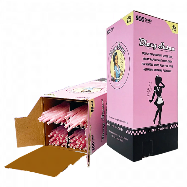 Pink Pre Rolled Cones - 1¼ - 900 Count