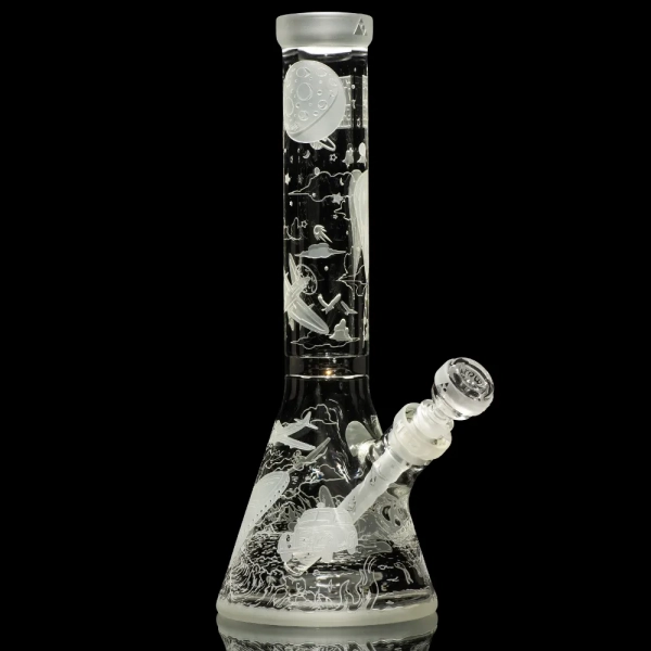 Roswell 1947 14" Beaker Bong