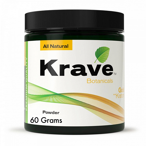 Krave Kratom - Gold - 60 Grams