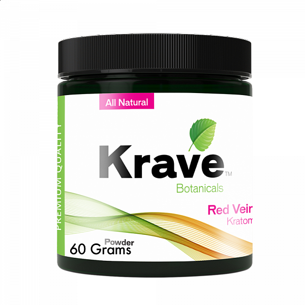 Krave Kratom - Red Vein - 60 Grams