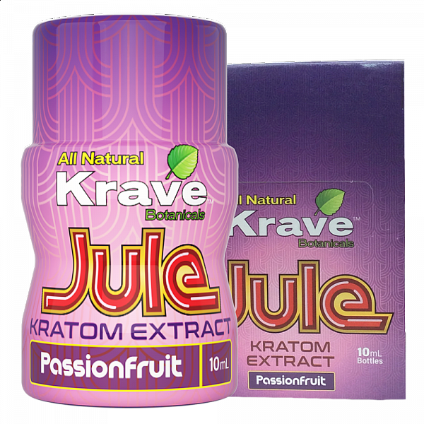 Krave Jule - Passion Fruit - 10ml Shot - 24 count display