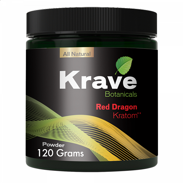 Krave Kratom - Red Dragon Powder - 120 Grams