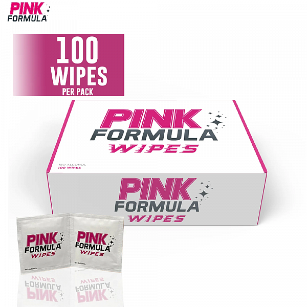 Pink Formula ISO Wipes - All Purpose - 100 Count