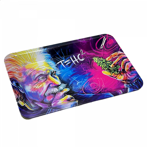 Einstein Metal Rolling Tray