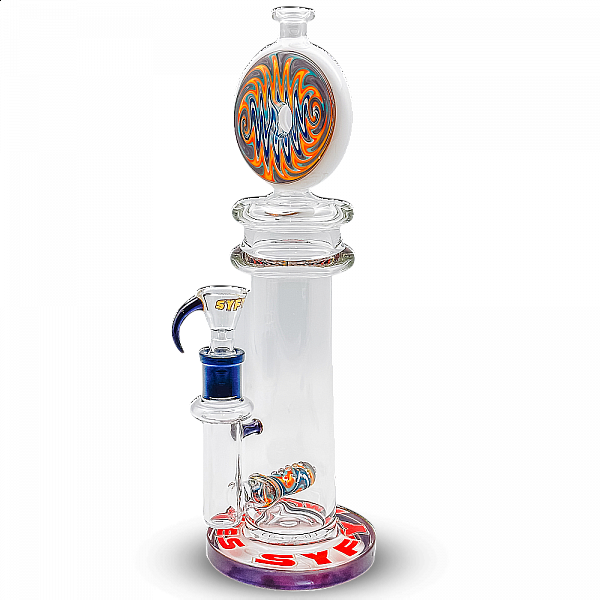 Wig Wag Donut Glass Bong