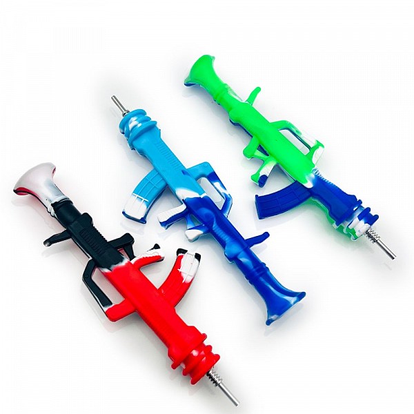 Weapon Shape Silicone Nectar Collector